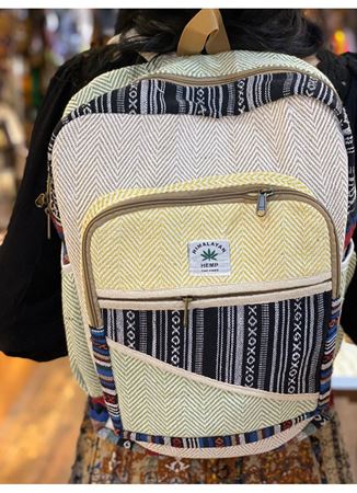 Nepal Dokuma Pamuk Sırt Çantası