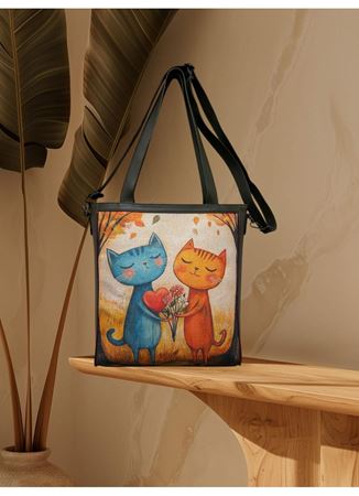 Tasarım Deri Büyük El Çantası