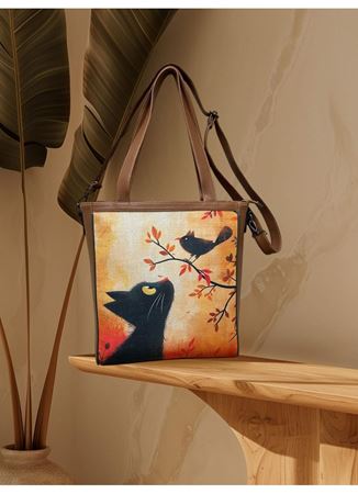 Tasarım Deri Büyük El Çantası