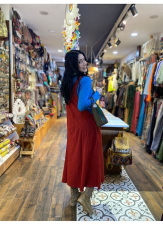 Nepal Elbise Kırmızı