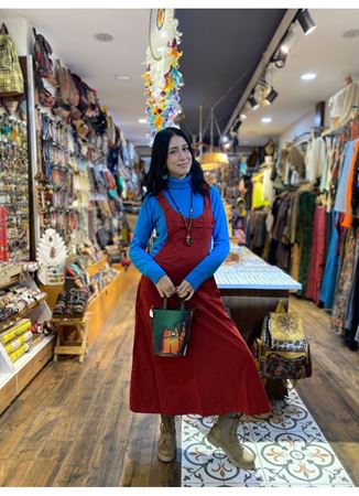 Nepal Elbise Kırmızı