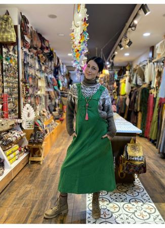 Nepal Elbise Yeşil
