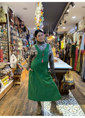 Nepal Elbise Yeşil