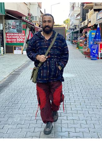 Etnik Desenli Kapüşonlu Sweatshirt Lacivert