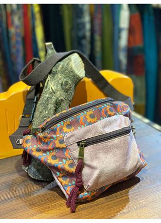 Renkli Bel Çantası