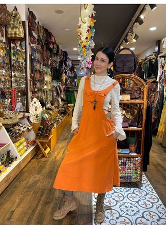 Nepal Elbise Turuncu