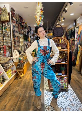 Batik Desen Tulum Mavi