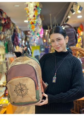 Dokuma Pamuk Sırt Çantası