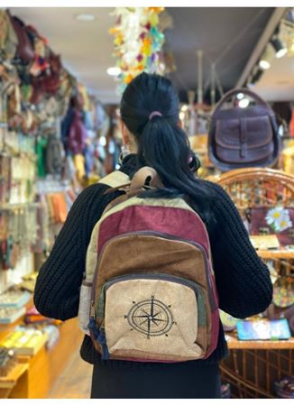 Dokuma Pamuk Sırt Çantası