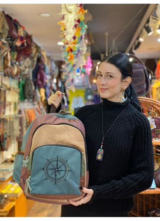 Dokuma Pamuk Sırt Çantası