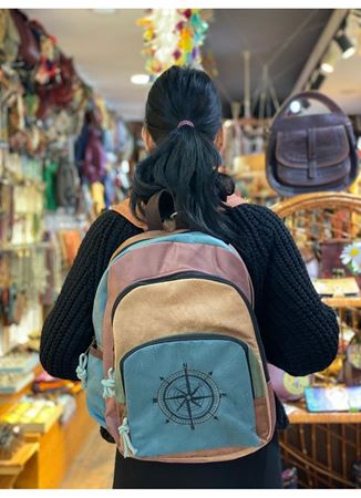 Dokuma Pamuk Sırt Çantası