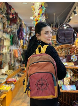 Dokuma Pamuk Sırt Çantası