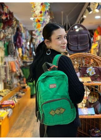 Dokuma Tasarım Sırt Çantası