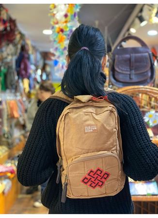 Dokuma Tasarım Sırt Çantası