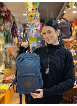 Dokuma Tasarım Sırt Çantası