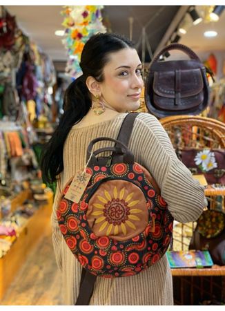 Dokuma Tasarım Sırt Çantası