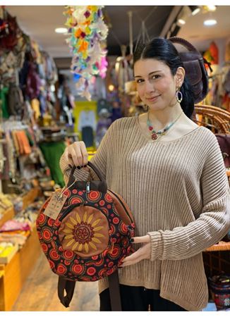 Dokuma Tasarım Sırt Çantası