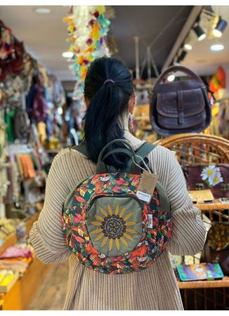 Dokuma Tasarım Sırt Çantası