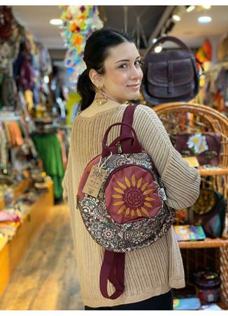 Dokuma Tasarım Sırt Çantası