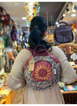 Dokuma Tasarım Sırt Çantası