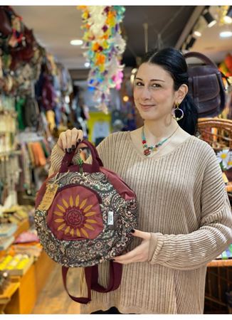 Dokuma Tasarım Sırt Çantası