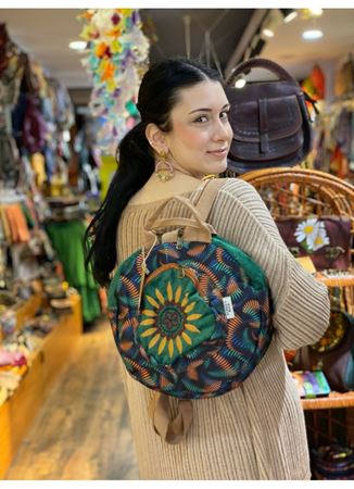 Dokuma Tasarım Sırt Çantası