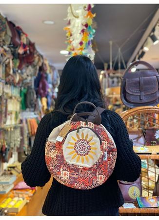 Dokuma Tasarım Sırt Çantası