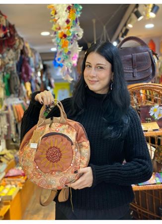 Dokuma Tasarım Sırt Çantası