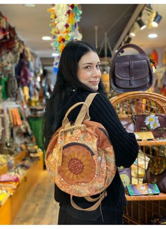 Dokuma Tasarım Sırt Çantası