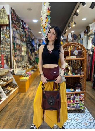 Tasarım Deri Çanta