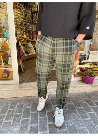 Erkek Viskon Pamuk Şalvar Pantolon