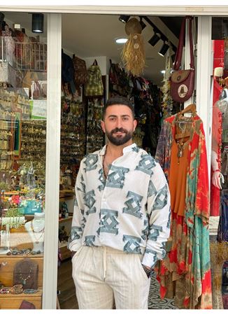 Erkek Gömlek Desenli