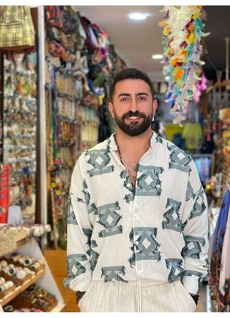 Erkek Gömlek Desenli