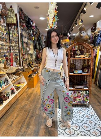 Önden Bağlamalı Şalvar