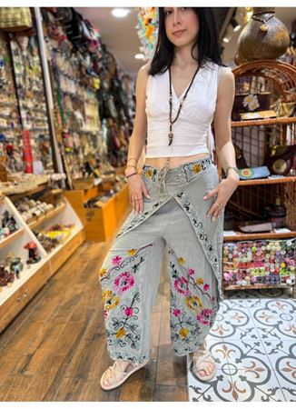 Önden Bağlamalı Şalvar