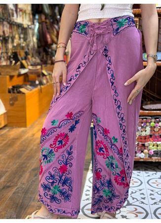 Önden Bağlamalı Şalvar