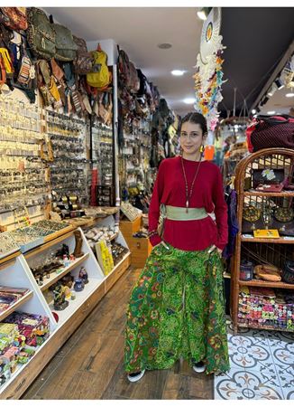 Pamuk Bluz Kırmızı