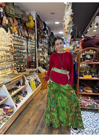 Pamuk Bluz Kırmızı