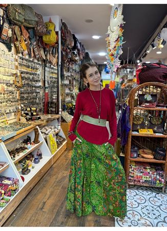 Pamuk Bluz Kırmızı