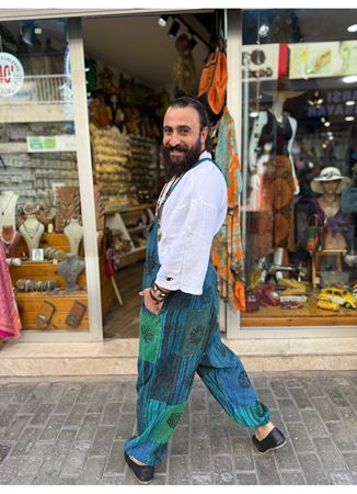 Patchwork Tulum Mavi