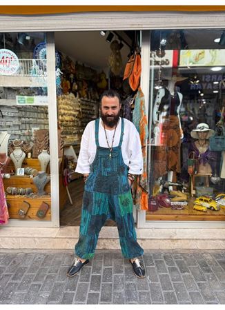 Patchwork Tulum Mavi