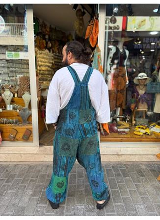 Patchwork Tulum Mavi