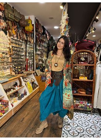 Batik Desen Turuncu Kaftan