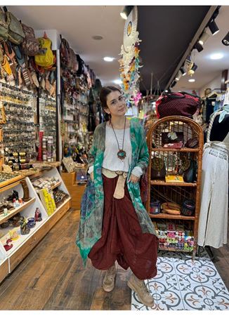 Batik Desen Kaftan Yeşil