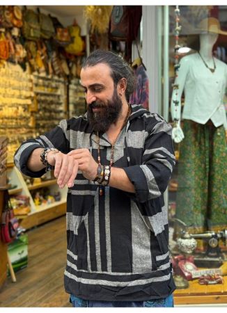 Kapüşonlu Önü Cepli Uzun kol Sweat Unisex