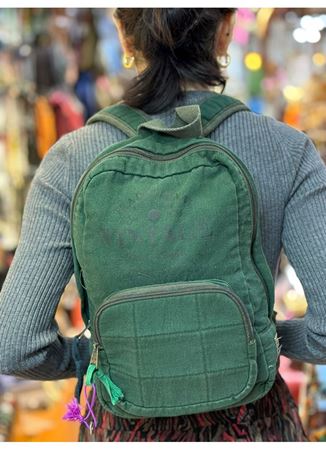 Old Cotton Sırt Çantası Yeşil