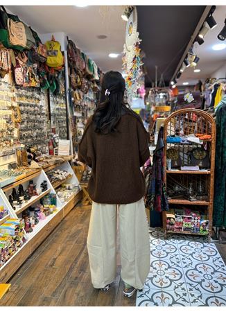 İtalyan Kazak Kahverengi