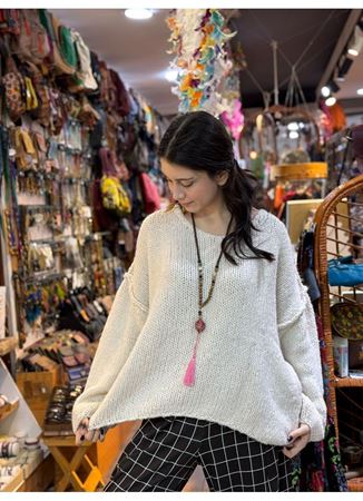 İtalyan Kazak Beyaz