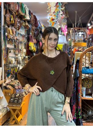 İtalyan Kazak Kahverengi