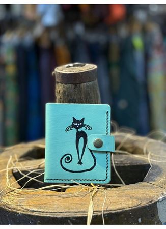 ÖZEL TASARIM DERİ EL İŞİ CÜZDAN